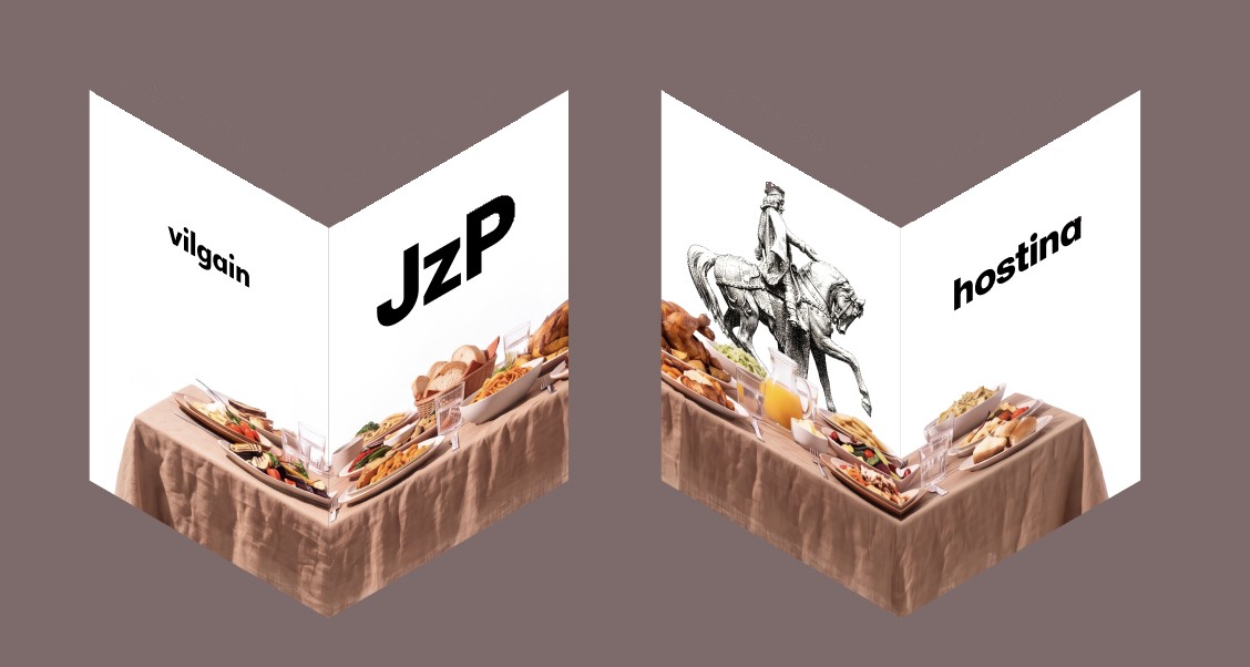 Table-corner print: vilgain, JzP, hostina